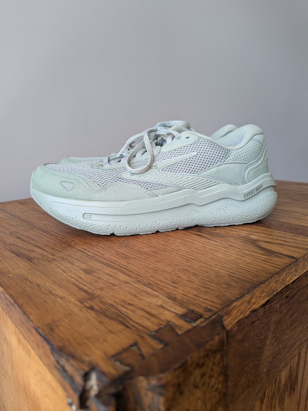 Ghost Max SE - 10.5 Brooks Men's Walking Shoe - Seafoam Green - 1104441D357 - Picture 3 of 17